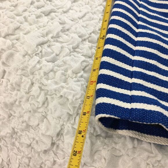 GAP Striped Blazer Swing BB Jacket Modern Casual Blue White Spring Summer 2007 - Picture 9 of 13